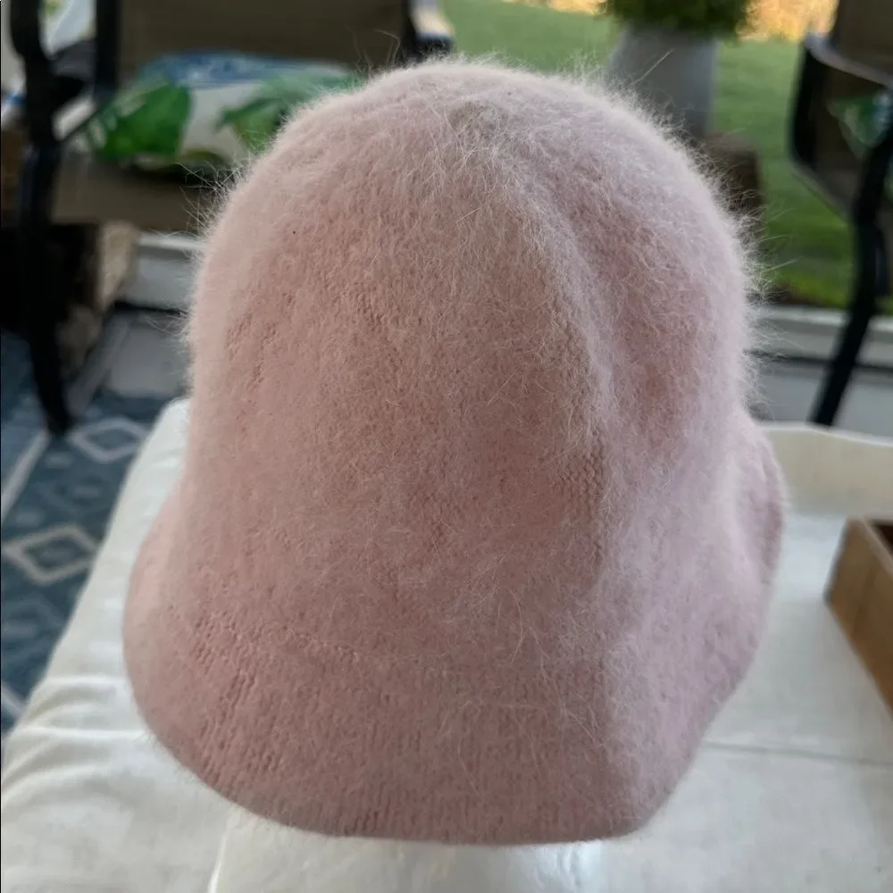 Vtg 90’s Style Angora Blend Bucket Hat O/S